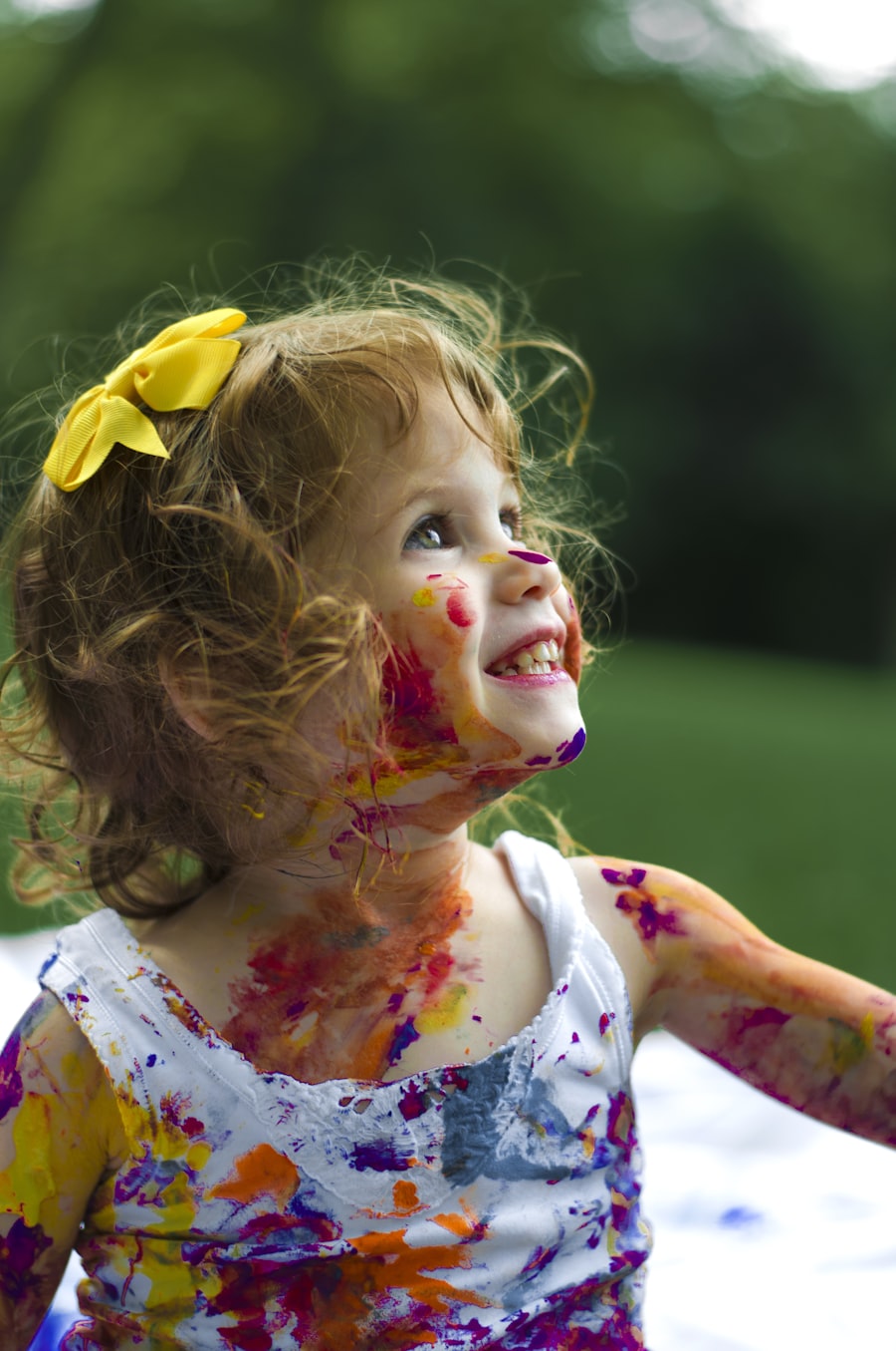 Child smiling